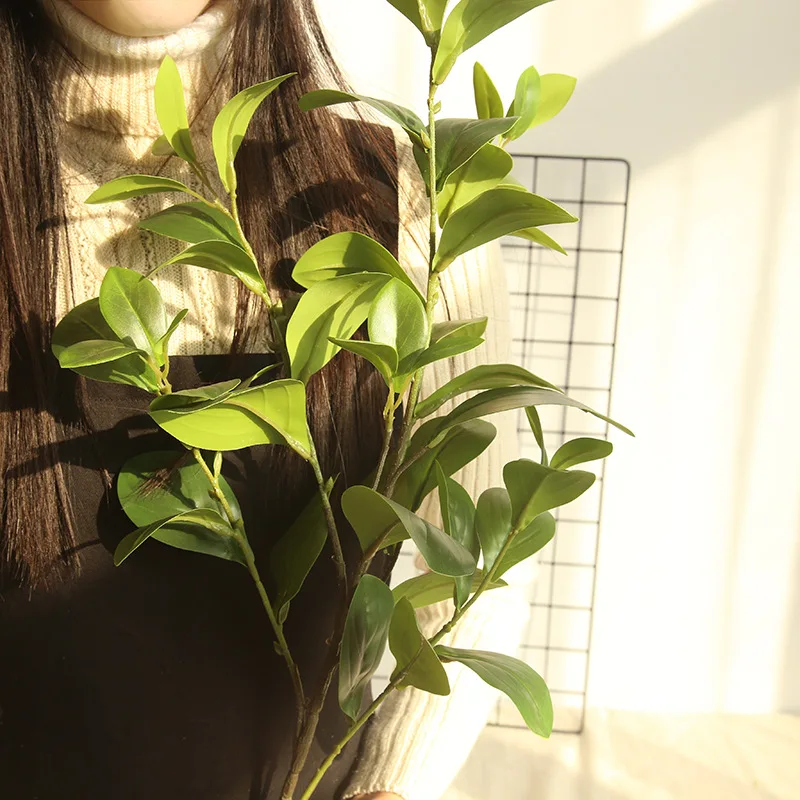 Bean leaf 5 branch Wedding Arch Flower for Wedding Backdrop Artificial plant Hanging Garland Home adornment Pastoral decor 1pc Bean leaf 5 branch Wedding Arch Flower for Wedding Backdrop Artificial plant Hanging Garland Home adornment Pastoral decor 1pc