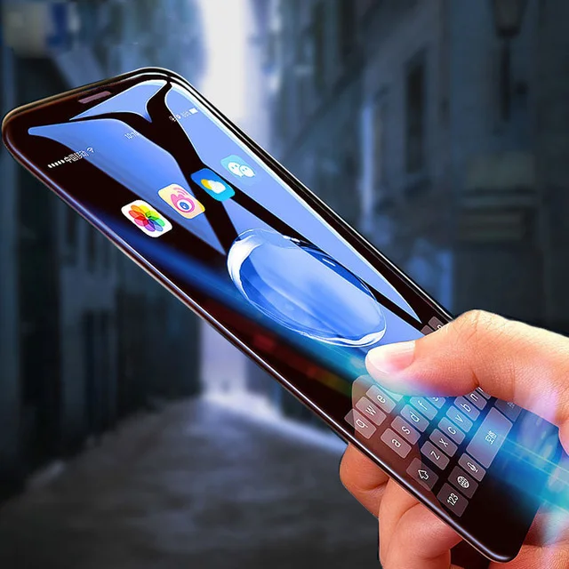 

WIT@WITACE 5D Glass For iPhone X Tempered Glass Screen Curved Edge Full Cover Proof For iPhone 6 6S 7 8 Plus Screen Protector