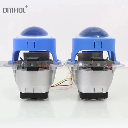 Бесплатная доставка 1 комплект 3 &quot40 Вт Hi Lo лучи Bi LED проектор фара объектив для