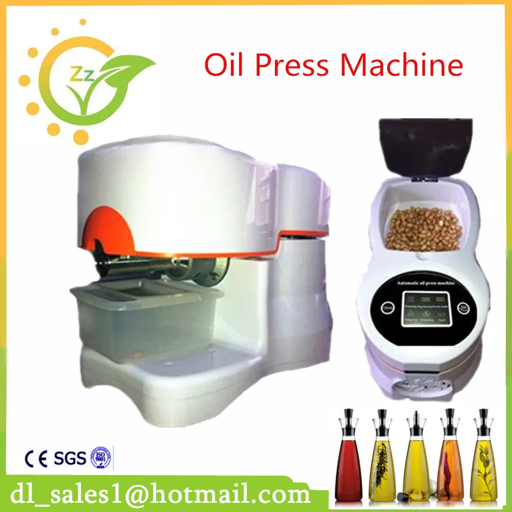 Home Automatic Seed Oil Press Machine Cold Press Peanut Soybean Oil