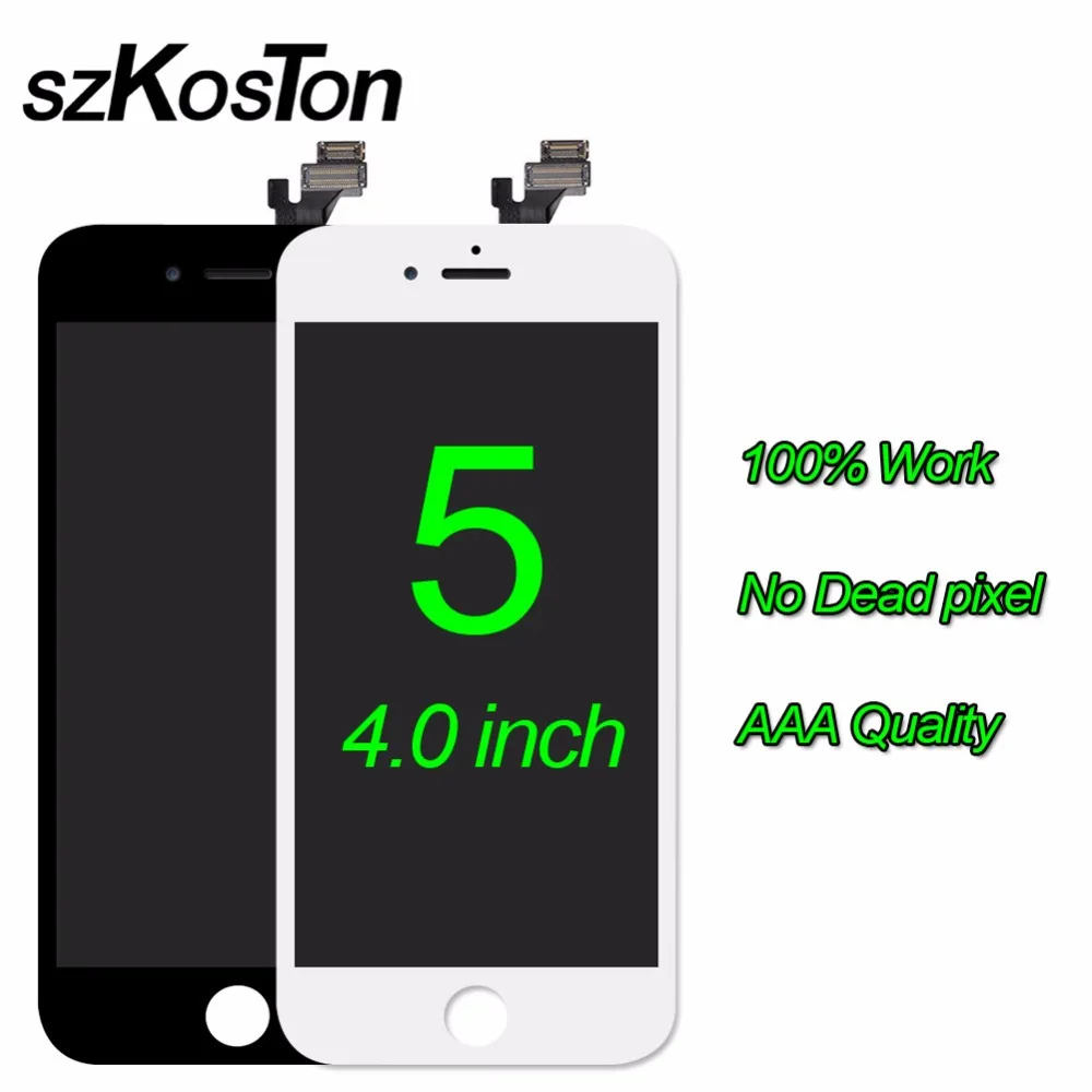 imágenes para Original SZKOSTON 4 "Pantalla LCD para el iphone 5 5C 5S Pantalla LCD Touch Screen Reemplazo Digitalizador Asamblea Con Kits de Herramientas imágenes para Original SZKOSTON 4 "Pantalla LCD para el iphone 5 5C 5S Pantalla LCD Touch Screen Reemplazo Digitalizador Asamblea Con Kits de Herramientas