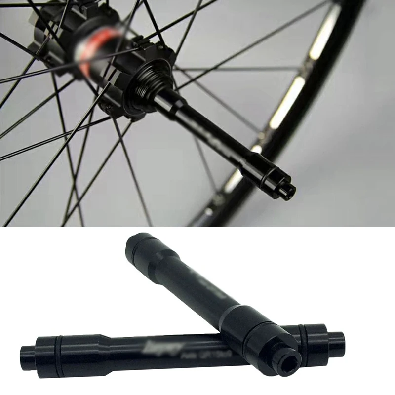 

MUQZI MTB Bicycle Front Hubs 15mm Tube Shaft To 9mm Conversion Axis Mountain Cycling Hubs Quick Release Practical Accessories