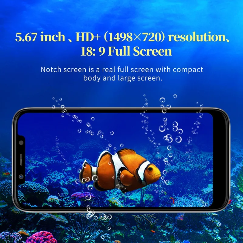 Real Octa Core 18:9 &quot5 67 iLA X1 13MP 5MP 3 ГБ 32 3050 мАч мобильный телефон u образный экран смартфон