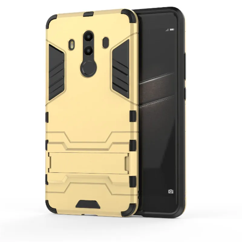 

For Huawei Mate 10 pro Luxury Hybrid Shockproof Protection Armor Silicone Back Cover For Y7 PRIME / Nova 2s Stand Holder Case