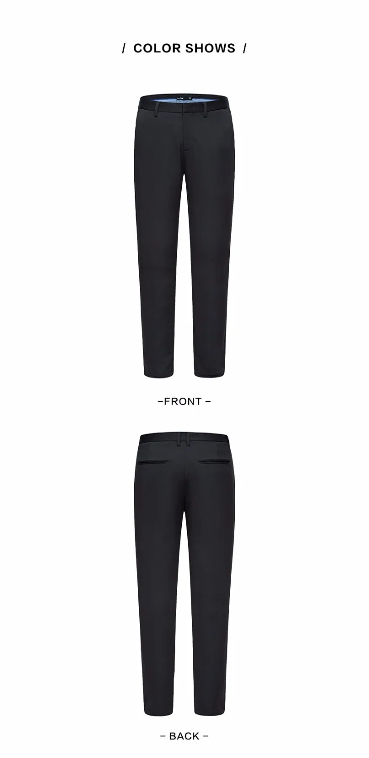SEMIR повседневные штаны для мужчин бренд низ черный slim fit джоггеры мужской высокое качество дышащие брюки синий черный