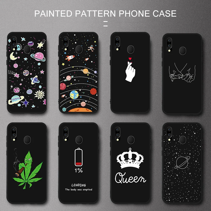 

For Samsung A50 Case Pattern TPU Phone Case For Samsung Galaxy A7 A8 A6 Plus A9 2018 A30 A70 A40 A5 2017 A10 A20 A10 A9S A8S