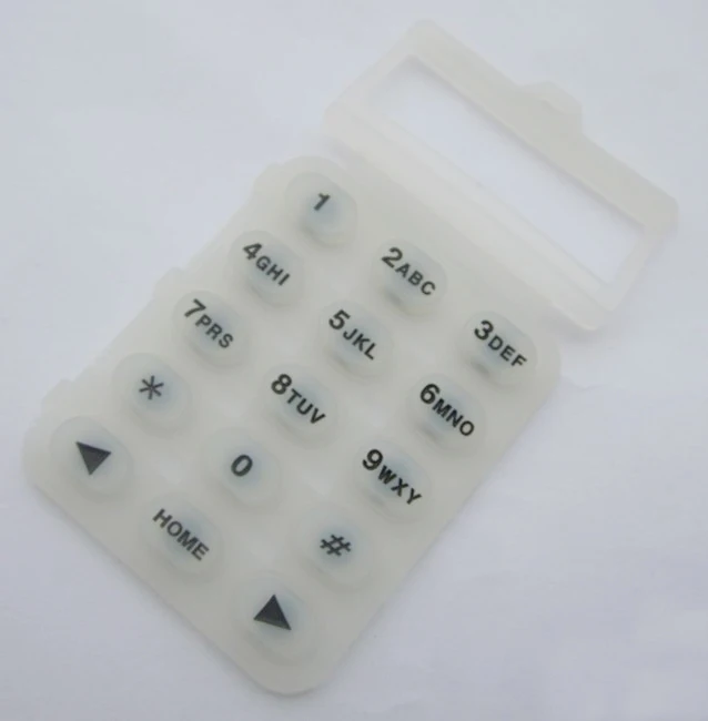 

5pc New Digital Number Keypad Keyboard Key Button Rubber For Motorola MTS2000 MTX838 Car Radio Repair Accessories