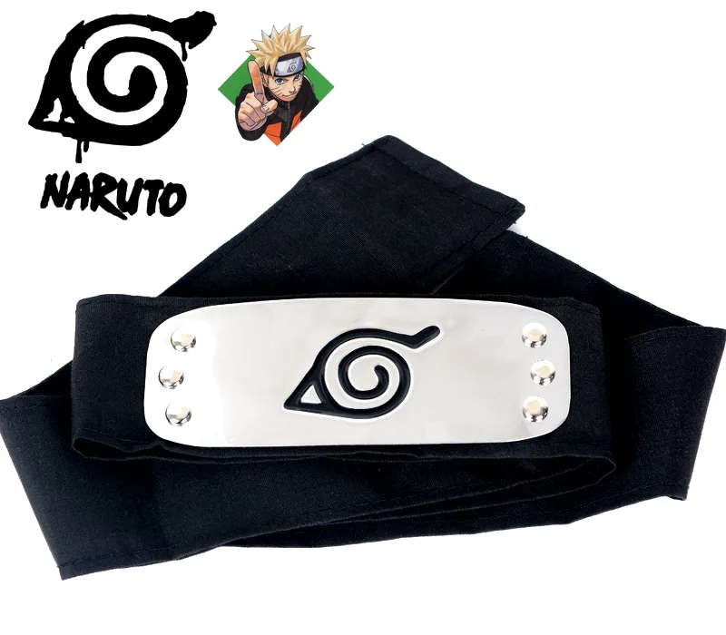 1 шт. Наруто лоб модный защитный ободок мультфильм косплей повязка Naruto