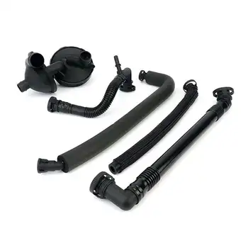 

Crankcase Vent Valve Breather Hose Kit For B m w E46, E39, E60 5 Piece Value Kit - Fits 320I, 323I, 325, 325I, 325Ci, 328I, 330I