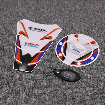 

Motorcycle 3D REPSOL Fuel Tank Cover Pad For Honda CBR 600RR 1000RR 250R HRC FIREBLADE Motor Gas Tank Protector Decal Stickers