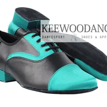 Новинка; Цвет черный, синий; латинский бальный танец; качественные мужские туфли для танго вечерние туфли; свадебные туфли;