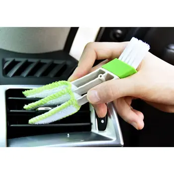 

Auto Air Conditioning Outlet Cleaning Brush Dashboard Dust Brush Interior Cleaning Keyboard Blinds brush Car Accessories