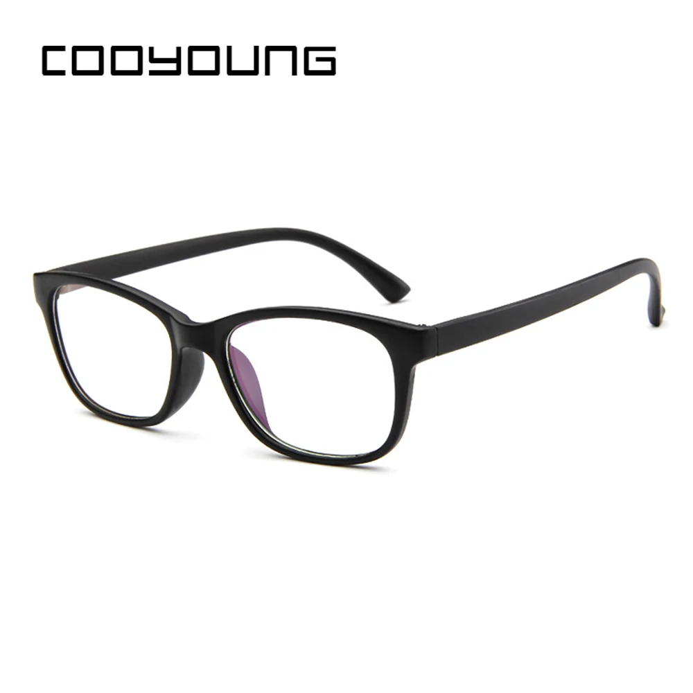 

COOYOUNG Hot Square Fashion Optical Glasses Frame Women Transparent Glasses Spectacle Frame Men Eyeglasses Eyewear