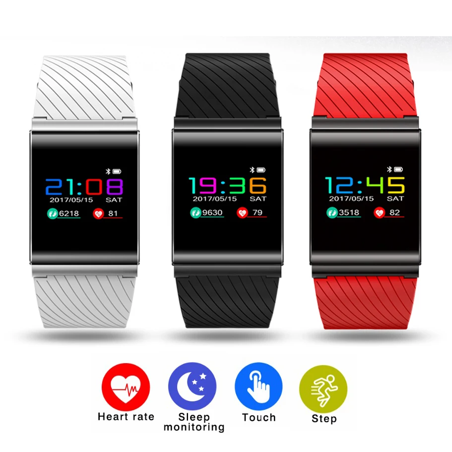 

LYKL X9PRO Smart Bracelet Waterproof Blood Pressure Oxygen Heart Rate Monitor Smart Bracelet Color Screen OLED for IOS Android