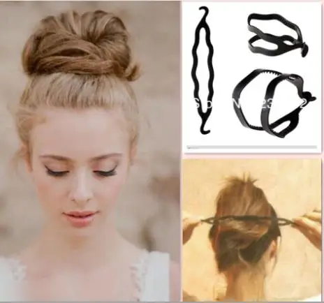 New Arrival Head Maker Bud Bar Steamed Stuffed Bun Hair Stick Tape Tool Free Shipping | Украшения и аксессуары