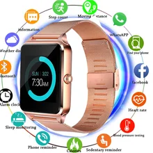 Смарт-часы Z60 GT09 для мужчин и женщин Bluetooth наручные Смарт-часы с поддержкой SIM/TF карты наручные часы для Apple Android Phone PK DZ09