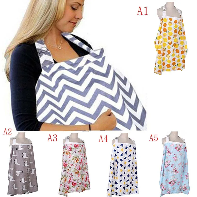 

2018 Breastfeeding Cover Infant Breathable Cotton Muslin Nursing Cover Cloth Large Size Nursing Cover Feeding Cloth 100 * 70CM