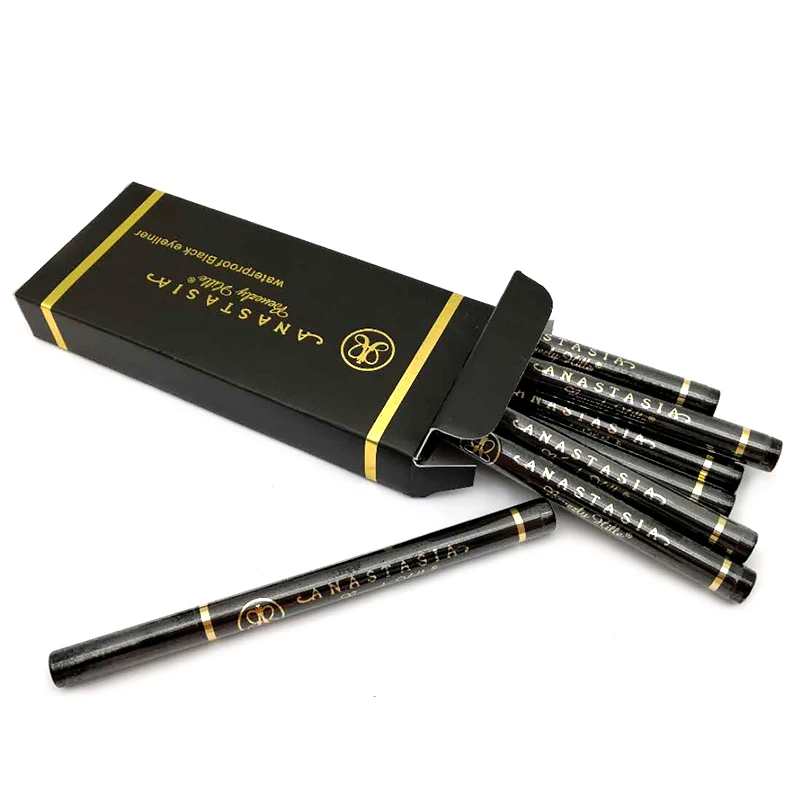 2019 Anastasia Beverly Hills Black Eye Liner Waterproof Liquid Eyeliner Make Up Long Lasting Eye Liner Pencil Makeup Tools