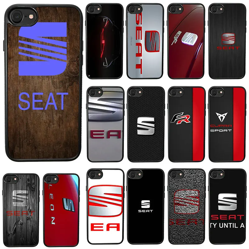 

PC TPU Cover 4.7 inches Patterned Anti-knock Mobile Phone Cases for iphone 7 8 Case in Fitted Cases Car Seat Logo