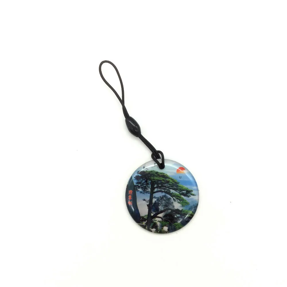 

1PCS MF 1K S50 NFC Keychain Keyfob Key 13.56Mhz UID keys Finder Access Control Cards For Copy