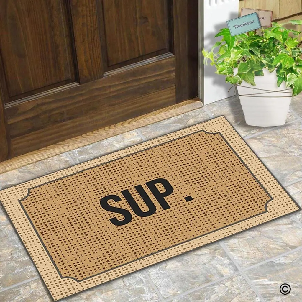 Doormat Dot Texture Sup Indoor and Outdoor Floor Mat Non woven Topin