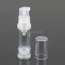 50 шт. 5 мл 5cc Пустой насос вакуумные бутылки лосьон насос Косметическая Упаковка Контейнер /розничная