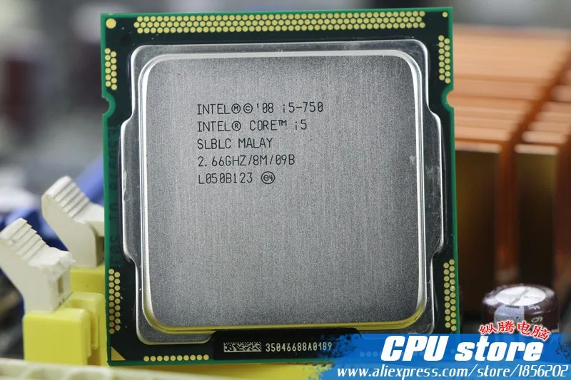 Intel i5 750 процессор/2,66 ГГц/LGA1156/8 Мб/Quad-Core/i5-750 бесплатно scrattered buah(Рабочая