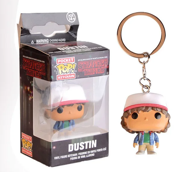 DUSTIN FUNKO POP Dragon Ball Супермен Человек-паук форки Бэтмен отряд самоубийц фигурка кукла Коллекционная модель брелок с коробкой - Цвет: DUSTIN