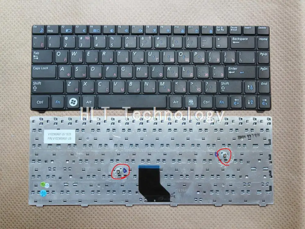 Оригинальная и новая черная Русская клавиатура для samsung R518 R520 R522 R550 R513 R515 хорошая