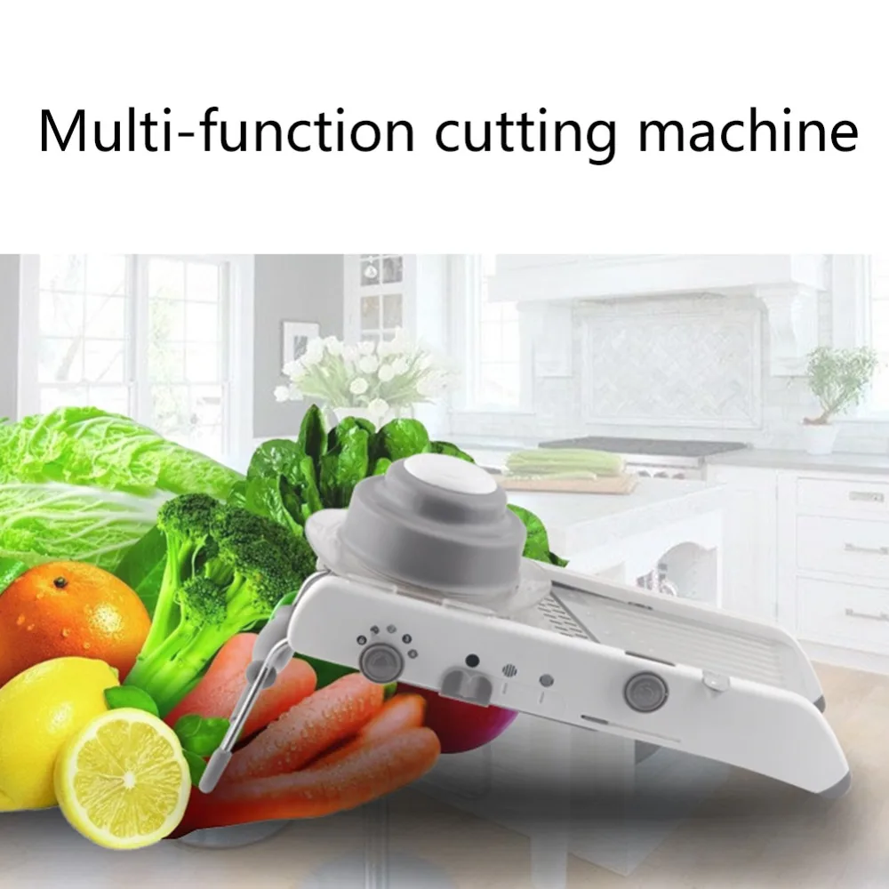 

Stainless Steel Blades Vegetable Cutter Adjustable Mandoline Slicer Professional Grater Kitchen Accessories Gadgets