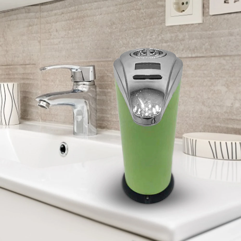 Автоматический дозатор мыла отпечатков пальцев инфракрасный бесконтактный помех Электрический автоматический дозатор жидкого мыла для кухни ванной