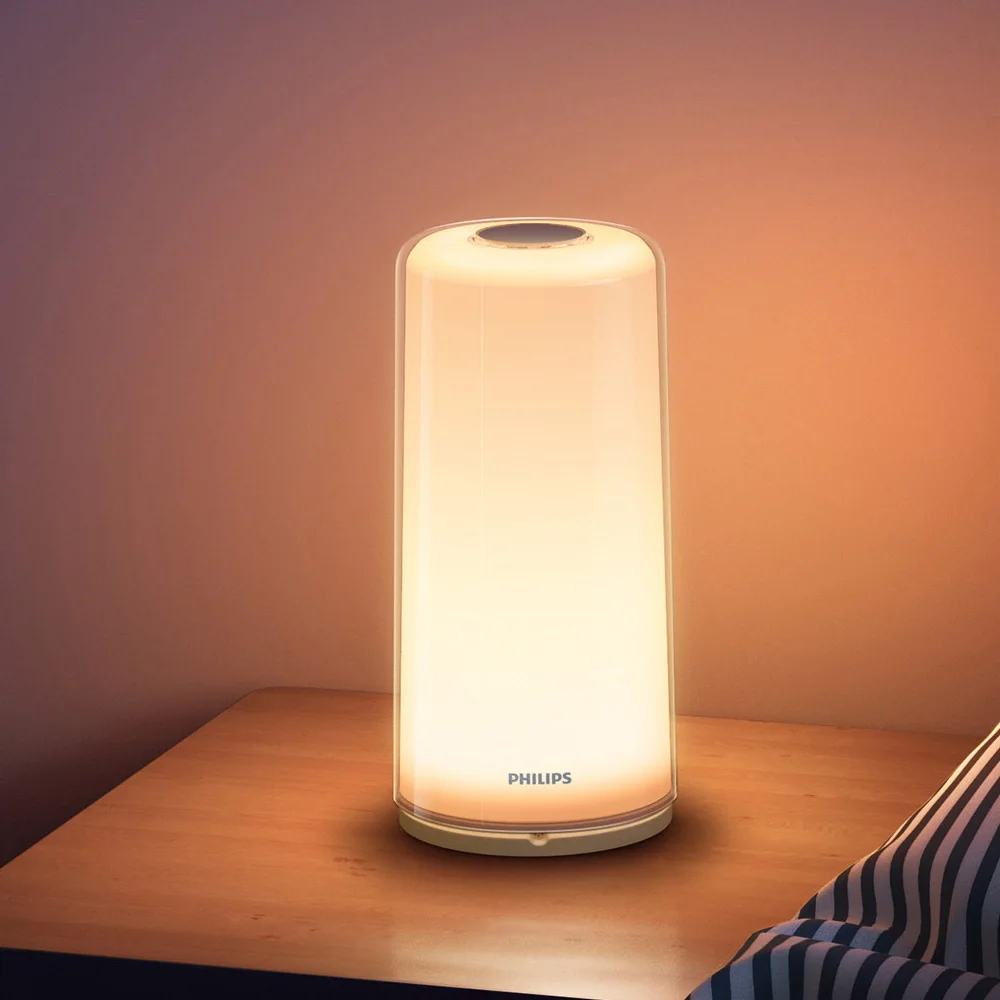 Xiaomi умный прикроватный светильник 100-240 В плавный затемняющий Xiomi светильник