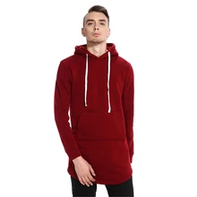 2017 New Men’s Winter Hoodie Long Sleeve Hooded Sweatshirt Solid Tops Pullover Outwear Sportswear Casual Jacket Coat Clothing