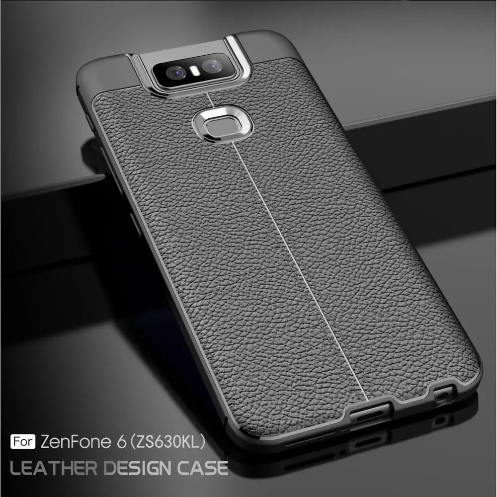 Чехол для телефона Asus Zenfone 6 ZS630KL 2019 лучший противоударный мягкий бампер из ТПУ с