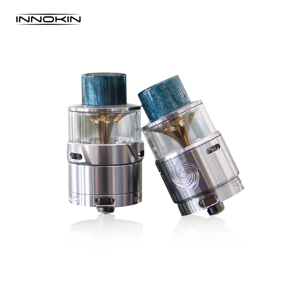 

Original Innokin Thermo RDA 25mm 27mm diameter With a large build deck and 2.5mm post holes atomizer tank