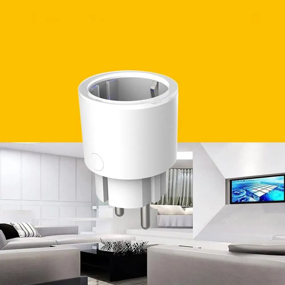Умная штепсельная вилка Wifi розетка с дистанционным управлением TP22 ЕС Мини для