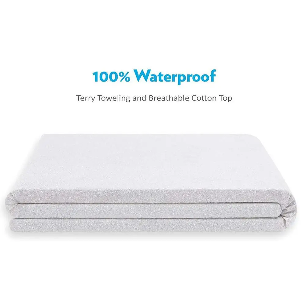 

Waterproof Mattress Cover New Four-corner Tendon Towel Breathable Mattress Baby Sleep Insulation Pad Home Textile Accessories