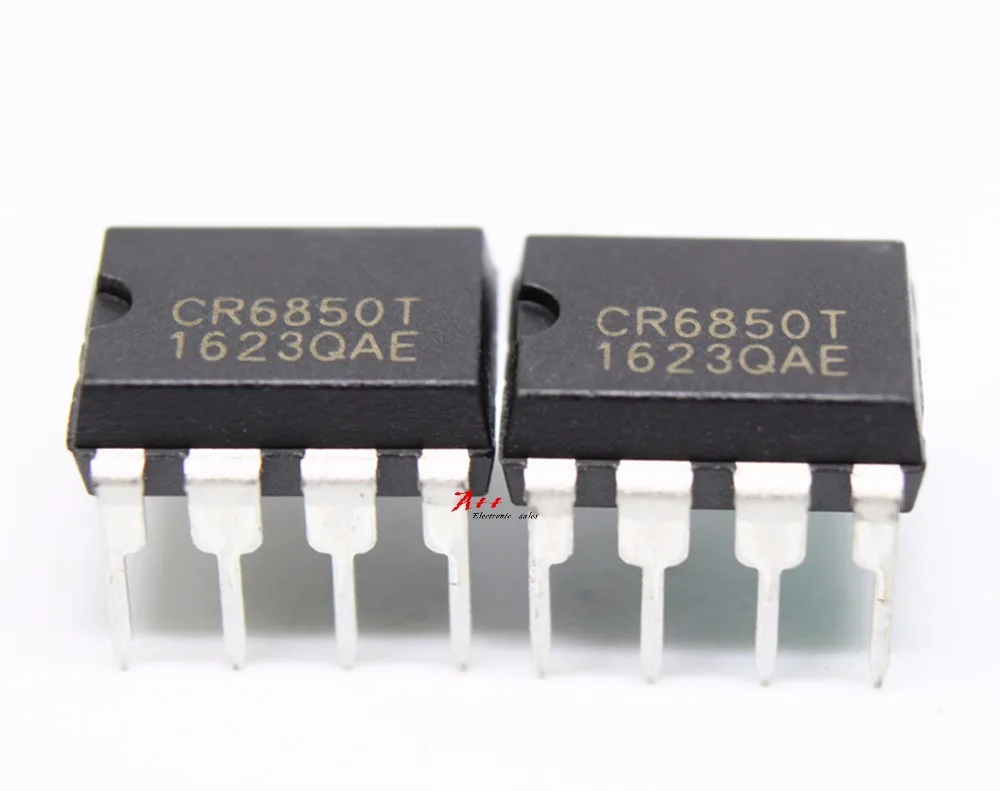 New And Origianl Switching Power Supply Chip 10pcs Cr6850 Cr6850t Dip-8 ...