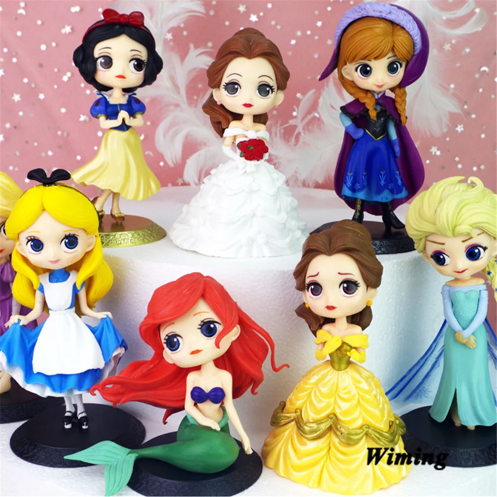 

princess cake topper birthday girl party decoration cake decorating supplies children toys girl gift birthday cupcake toppers