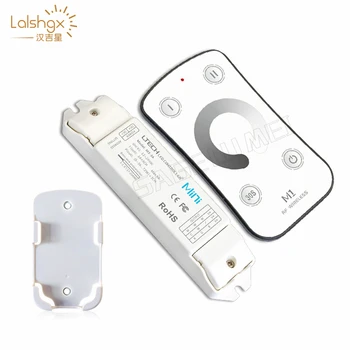

DC12-24V Led Dimmer RF Wireless Controller Remote With CV Constant Voltage Receiver Light Dimming for single color tape