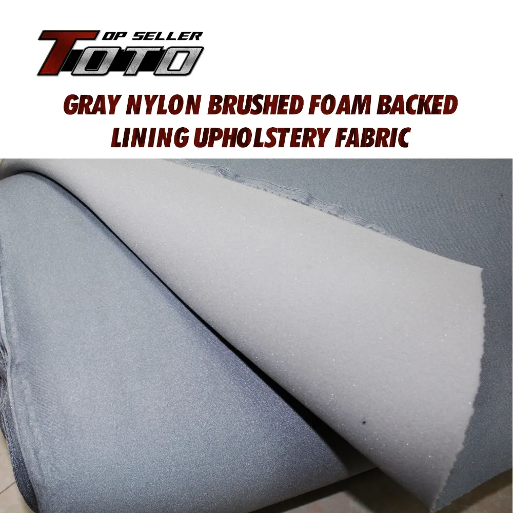 

70"x55" 180cmx140cm UPHOLSTERY auto pro gray headliner fabric ceiling foam backing roof lining car styling Sound Insulation