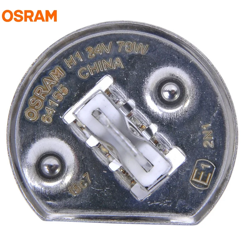 Оригинальные запасные части OSRAM H1 24 В 70 Вт 64155 P14. 1 галогенная лампа OEM для фар