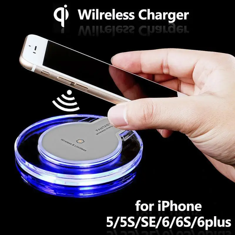

Universal Qi Wireless Charger for iPhone 8 6 5 S 5C 5S SE 5SE 6S Plus X Charger Wireless Transmitter and Receiver Pad Coil