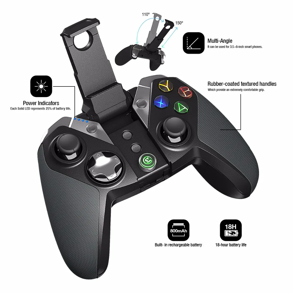Беспроводной Bluetooth геймпад GameSir G4 контроллер для PS3 Android ТВ приставки смартфона
