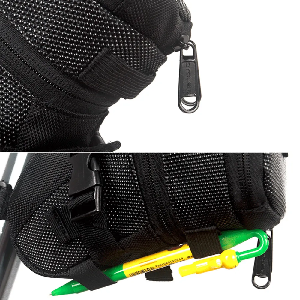Best Outdoor Waterproof Bicycle Cycling Mountain Bike Back Seat Nylon Saddle Bag Of Bike Bag For Bicycles Tail Back Pack Bag Black 3 Best Outdoor Waterproof Bicycle Cycling Mountain Bike Back Seat Nylon Saddle Bag Of Bike Bag For Bicycles Tail Back Pack Bag Black 3