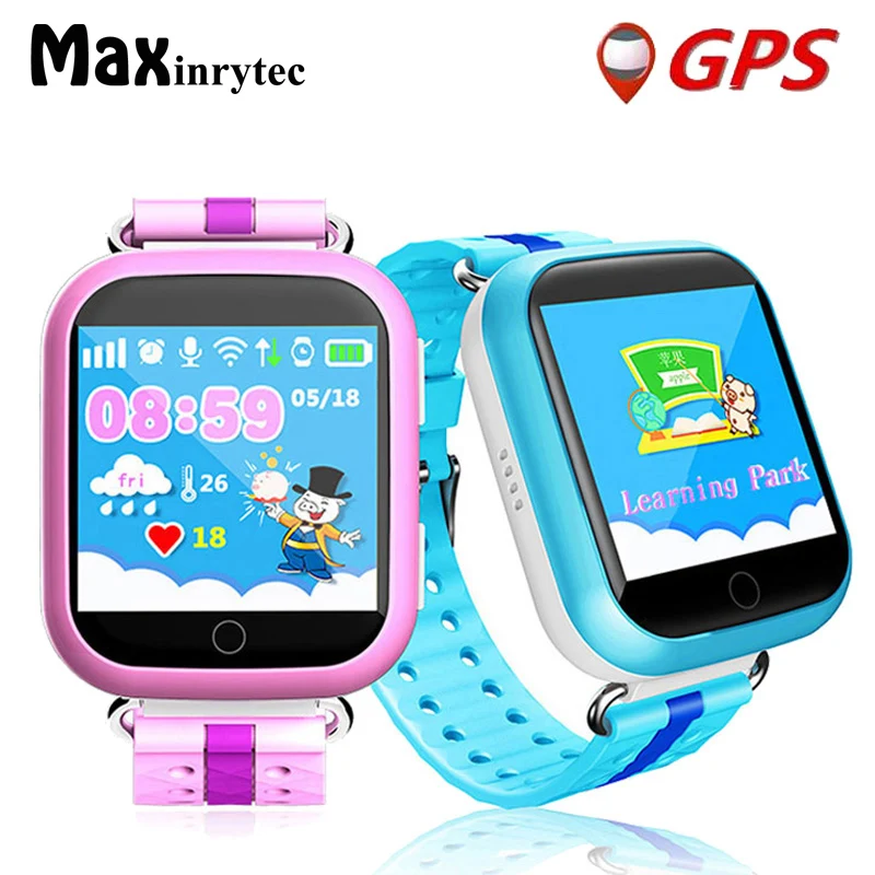 Maxinrytec GW200S GPS smart watch Q100 baby watch with Wifi GPS SOS Call Location Device Tracker for Children Kid Safe GPS Watch
