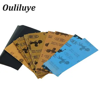 

Polishing Sanding Wet Dry Sandpaper Wood Sand paper Surface Finishing Made Grit 1000 2000 3000 Waterproof Abrasive Paper Sheets