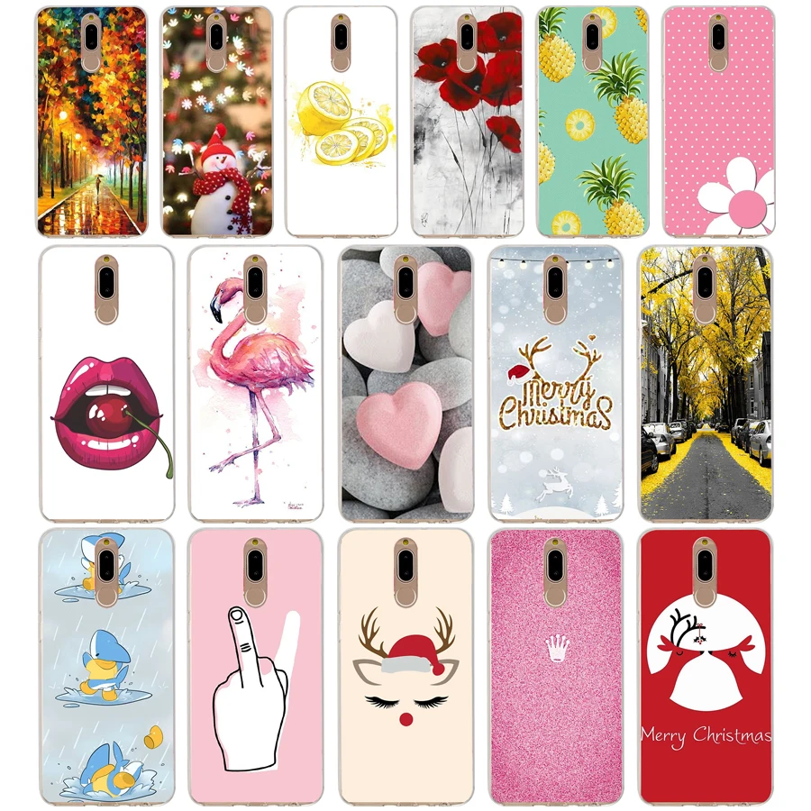 D Case Cover For Huawei nova 2i Soft Silicone TPU Cool Patterned Painting For Huawei nova2i Phone Cases