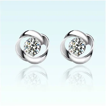 

Cheap Marketing Fashion Design Jewelry Earrings Crystal Rotary Bolts Earrings 2020 New Earrings For Women Gifts