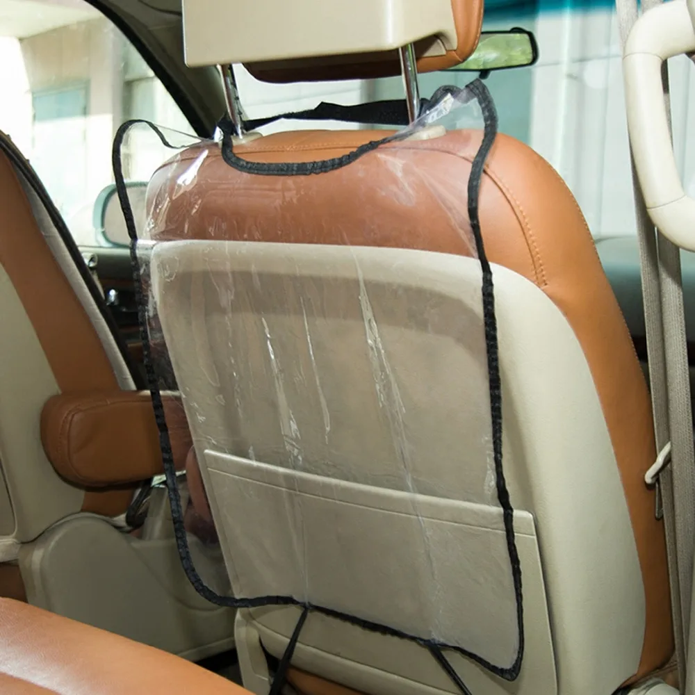 

Dewtreetali 1pc Car Seat Back Protector Cover Universal Back Seat For Children Babies Kick Mat Protects From Mud Dirt